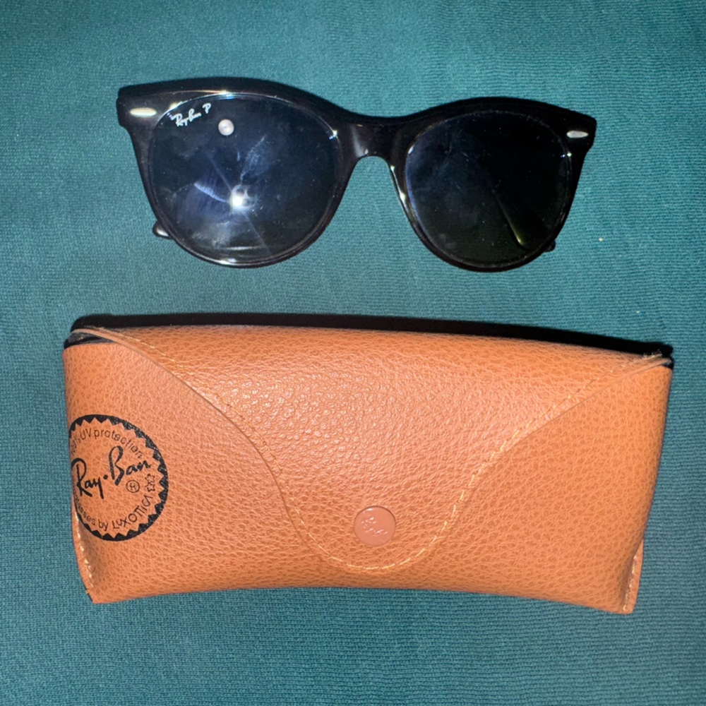 Ray-Ban Black and Brown Sunglasses Accessories